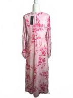 Bebe Pink Floral Maxi Dress Size L NWT
