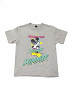 Gildan Heavy Cotton Disney Mickey Mouse Ready for Summer Youth T-Shirt Medium
