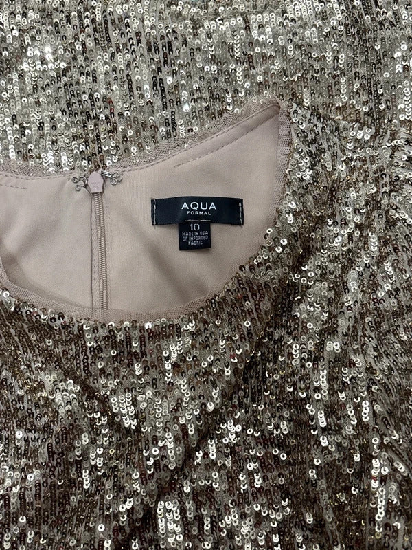 Aqua formal dress size 10