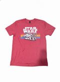 Gildan Softstyle Star Wars Graphic T-Shirt Medium Red