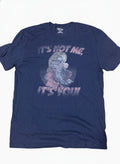 Disney Gildan Softstyle Navy Blue Graphic T-Shirt Size L