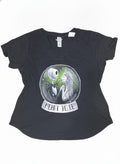 Disney The Nightmare Before Christmas 'Meant to Be' Jack and Sally Black V-Neck