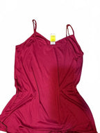 Apt. 9 Women’s Burgundy Adjustable Strap Cami Tank Top Size L NWT