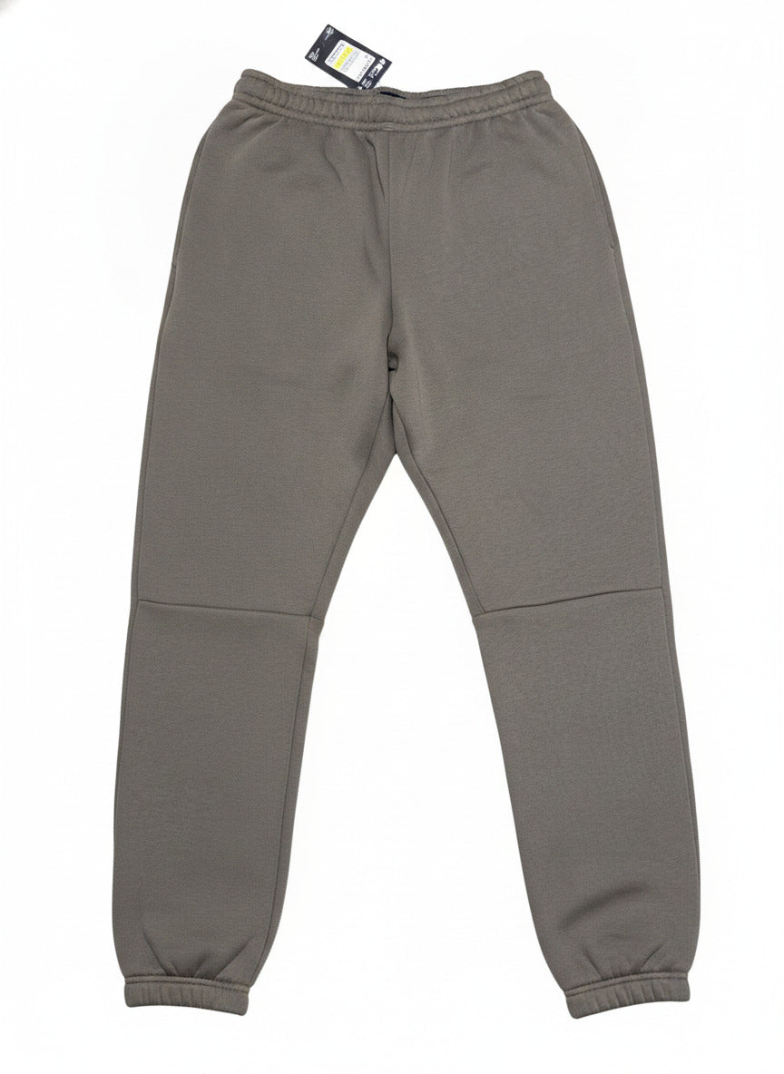 Under Armour Men's Loose Fit Grey Jogger Sweatpants with Yellow Graphic, Size M