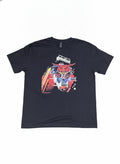 Gildan Softstyle Black Graphic T-Shirt XL