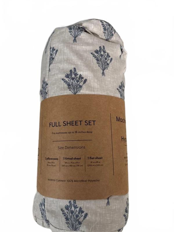 Ienjoy Full size sheet set nwt