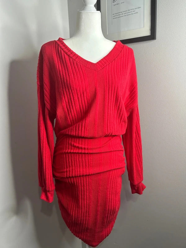 Sweater dress size L