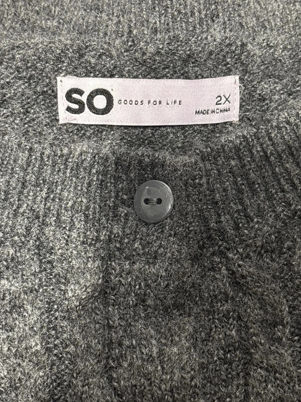 SO sweater size 2X nwt