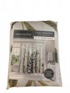 Americanflat Lush Harmony Botanical Shower Curtain 71” x 74” New