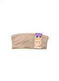 Naomi & Nicole Beige Strapless Bandeau Bra Size M