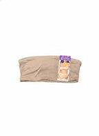 Naomi & Nicole Beige Strapless Bandeau Bra Size M