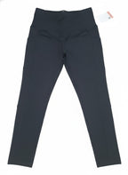 Motherhood Black High Waist Maternity Leggings with Side Pockets, Size S/P