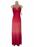 Violet Weekend Pink Ombre Glitter Maxi Dress Women’s Size 5/6 NWT