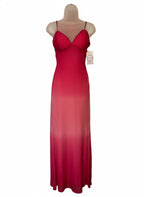 Violet Weekend Pink Ombre Glitter Maxi Dress Women’s Size 5/6 NWT