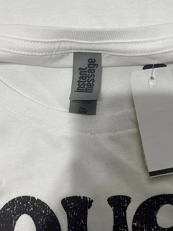 Instant message T-shirt nwt size 3XW