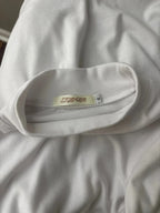 White Mock Neck Top Size S