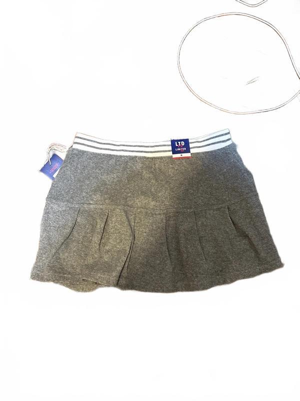 Limited Too Gray Athletic Skort with Built-In Shorts Women’s Size M NWT