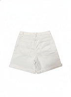 Simply Vera Vera Wang Mid-Rise White Shorts Size 6