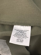 SO Mid-Rise Straight Leg Pants in Olive Green, Size S