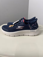 Skechers GOwalk Slip-Ins Navy Blue Walking Shoes Women's Size 6