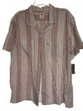 Levi's Classic Camper Relaxed Fit Striped Button-Up Shirt Medium