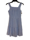Light Blue Sleeveless Girls Dress Size Large