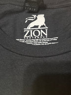 Zion Rootswear Bob Marley Graphic T-Shirt Black Large