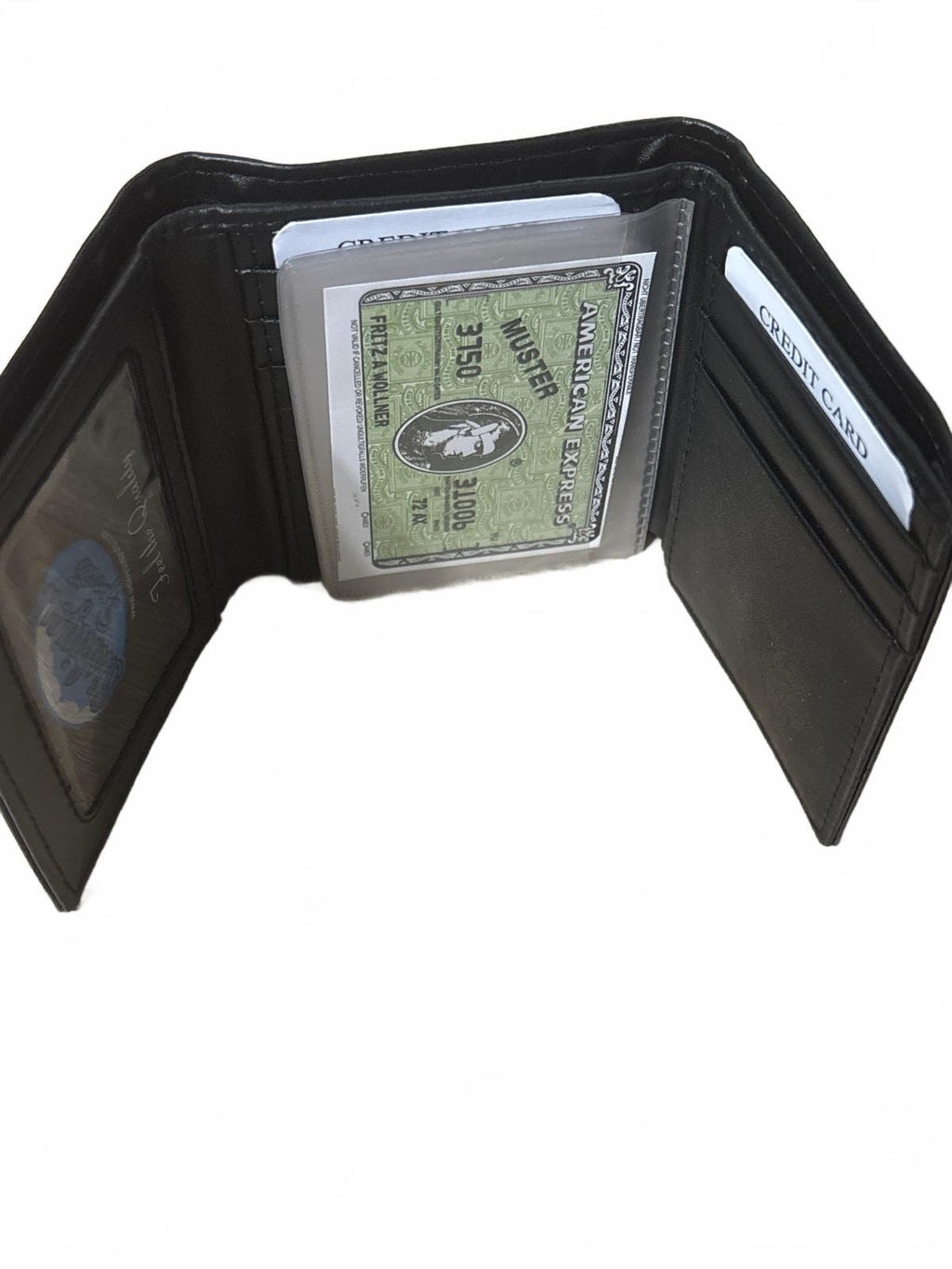 Virginia Tech VT Black Bi-Fold Wallet