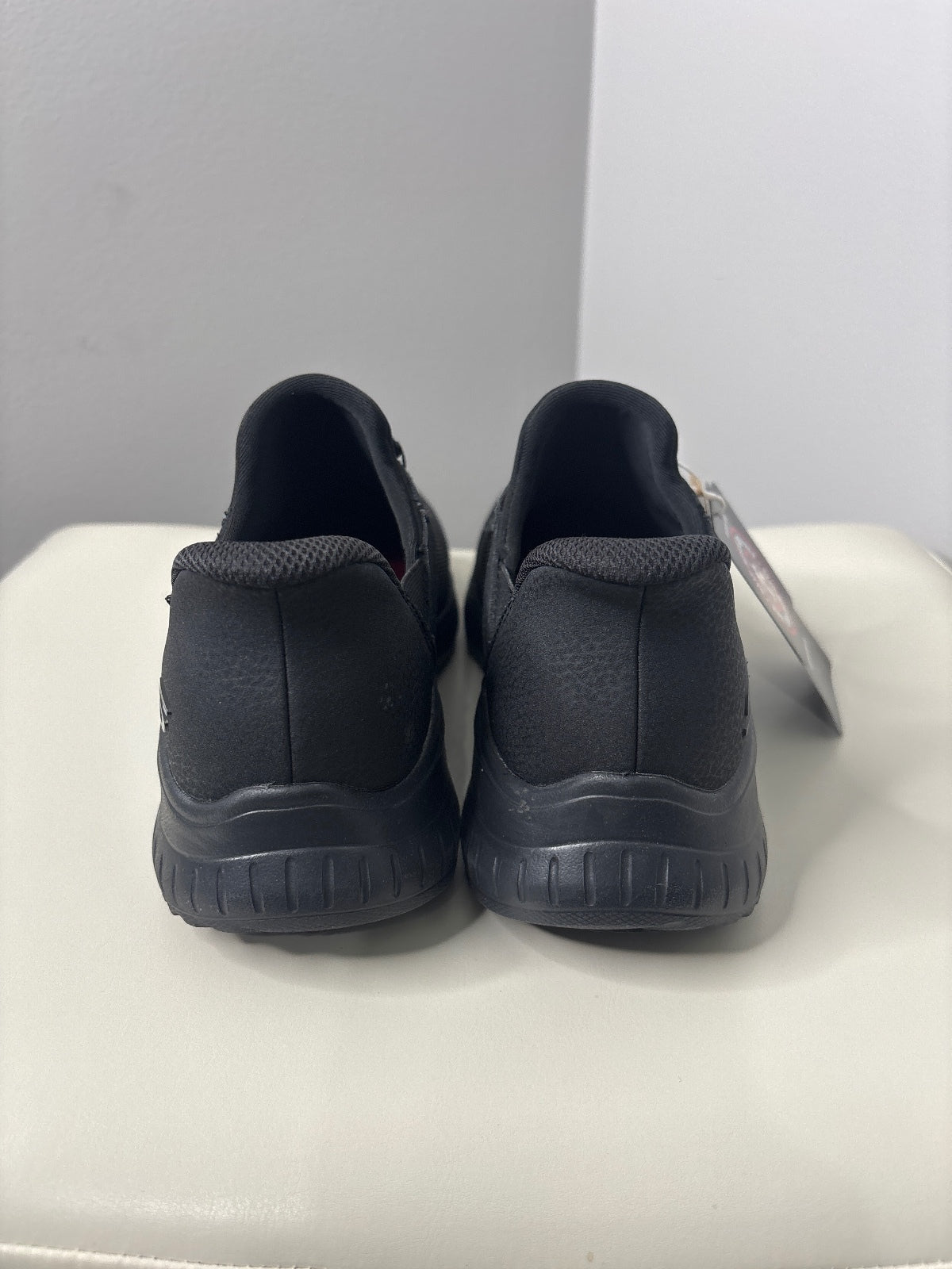 Skechers Work Slip-Resistant Black Athletic Shoes Size 7.5