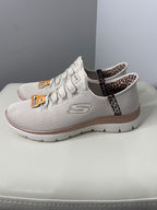 Skechers Slip-Ins Women's Beige Vegan Sneakers Size US 8