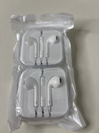 Wired Earphones with Remote and Mic - Pack of 2