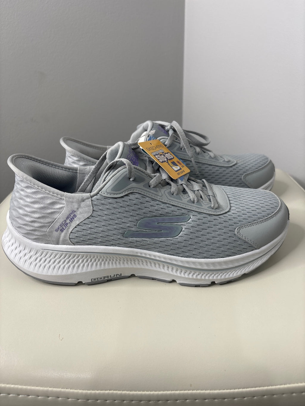 Skechers Slip-Ins Gray Athletic Sneakers Size US 10 / EU 44