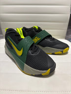 Nike Boys Basketball Shoes Green Yellow Black Size 10