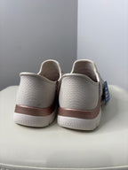 Skechers Slip-Ins Women's Beige Vegan Sneakers Size US 8