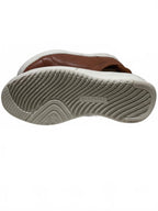 Skechers Slip-Ins Brown Leather Sneakers Men's Casual Shoes