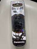 Panasonic RP-HJE125 Black In-Ear Stereo Earphones with Ergonomic Fit