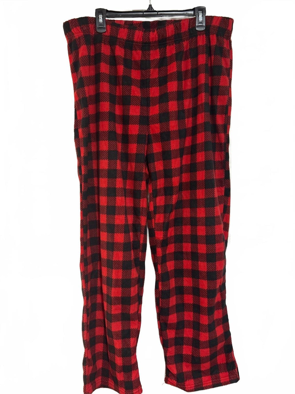 Men's XL Red and Black Buffalo Plaid Pajama Pants