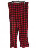 Men's XL Red and Black Buffalo Plaid Pajama Pants