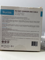 Quntis PD Fast Charger and Cable - USB-C to Lightning