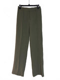SO Mid-Rise Straight Leg Pants in Olive Green, Size S