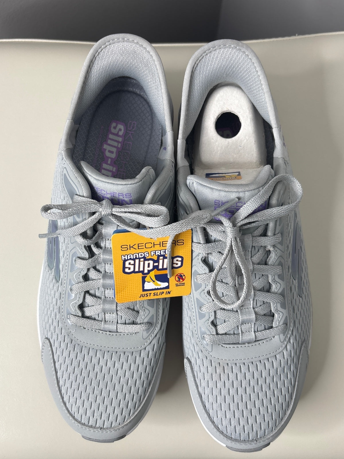Skechers Slip-Ins Gray Athletic Sneakers Size US 10 / EU 44