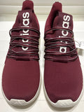 Adidas Cloudfoam Comfort Burgundy Athletic Sneakers