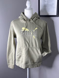 Puma Women's Light Olive Green Hoodie Size L