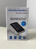 Electronic Blood Pressure Monitor with Voice Function and Digital Display