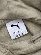 Puma Women's Light Olive Green Hoodie Size L