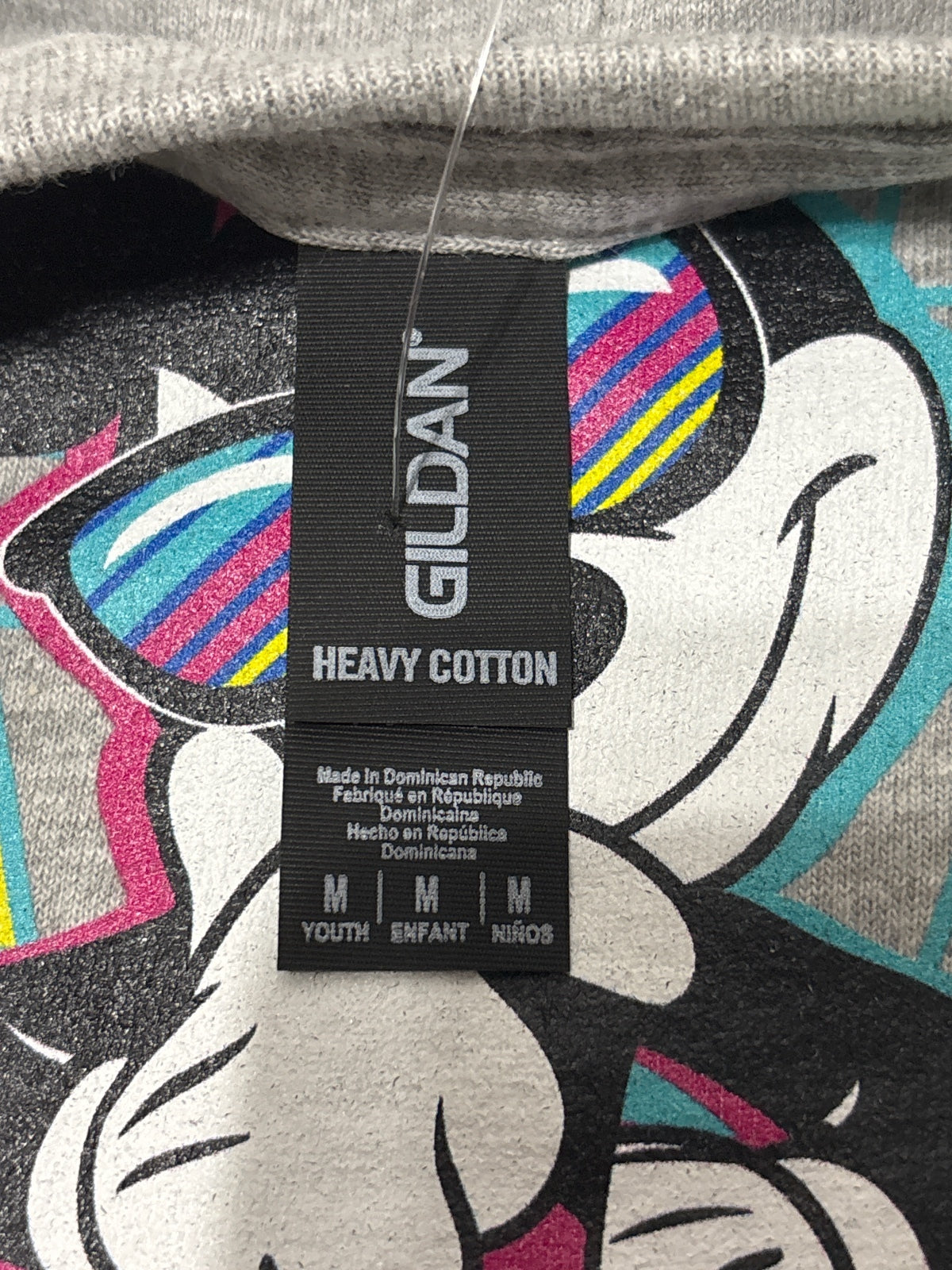 Gildan Heavy Cotton Disney Mickey Mouse Ready for Summer Youth T-Shirt Medium