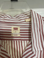 Levi's Classic Camper Relaxed Fit Striped Button-Up Shirt Medium