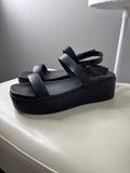 ALDO Black Platform Sandals Size 8.5