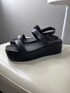 ALDO Black Platform Sandals Size 8.5
