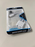Original White Dual Lightning Adapter for Charging and Audio